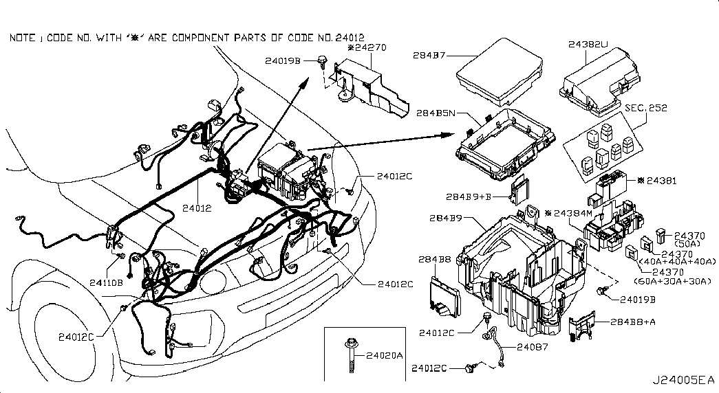 Parts код. 24345-Jg70a. Схема Ниссан х-Трейл т31. Проводка Ниссан х-Трейл т31. Схема моторного отсека Ниссан х-Трейл 2002.